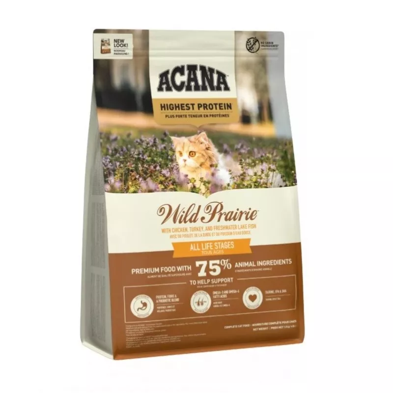ACANA Wild Prairie Cat - suché krmivo pre mačky - 1,8kg