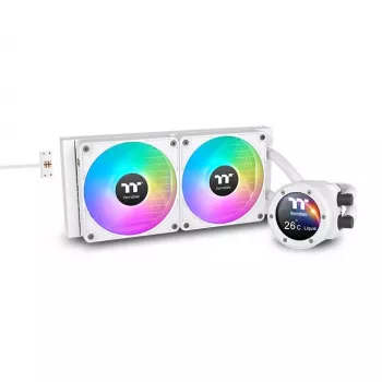 Thermaltake TH280 V2 Ultra EX ARGB, all-in-one kvapalinový chladič, 14 cm, 500 ot/min, 2000 ot/min, 30,7 dB, 90,3 cfm