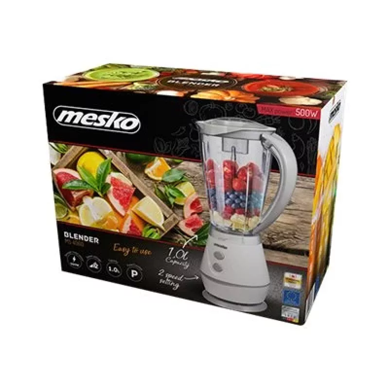 Mesko MS 4060g stolový mixér 1 L stolný mixér 500 W sivý