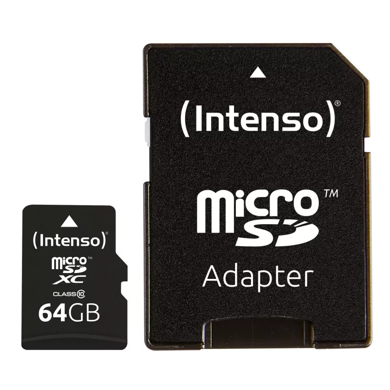 MicroSD karta Intenso 64GB MicroSDXC Class 10