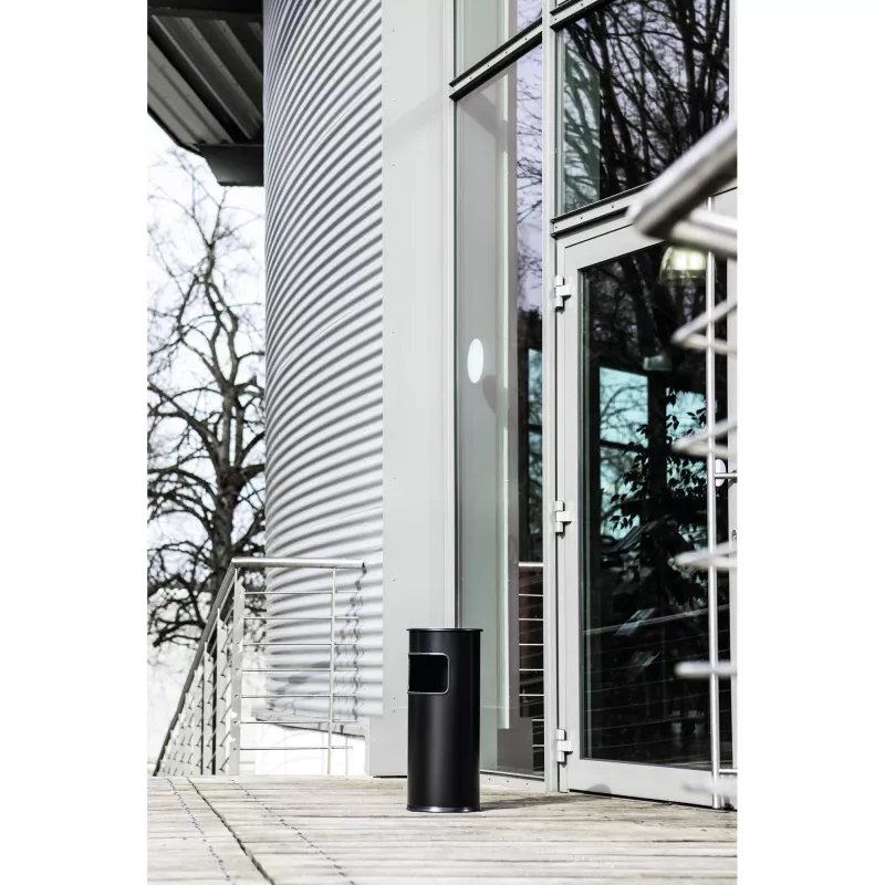 Odpadkový kôš Durable 333023 17 L okrúhly kovový strieborný