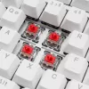 Sharkoon SGK25 75% QWERTZ USB káblová RGB LED klávesnica biela