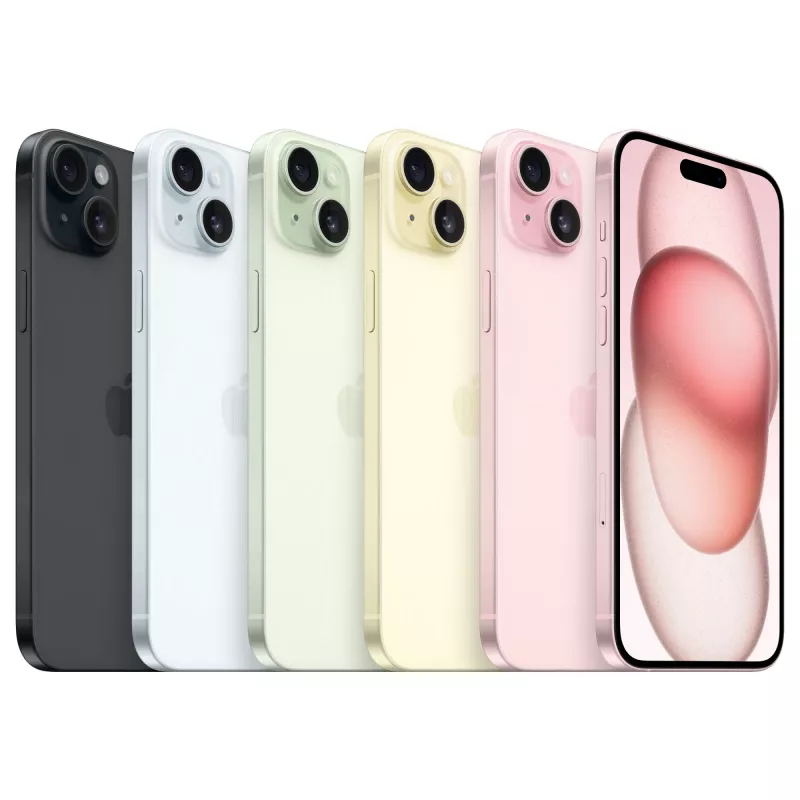 Apple iPhone 15 Plus 17 cm (6,7) Dual-SIM iOS 17 5G USB Type-C 512 GB čierna (MU1H3ZD/A)