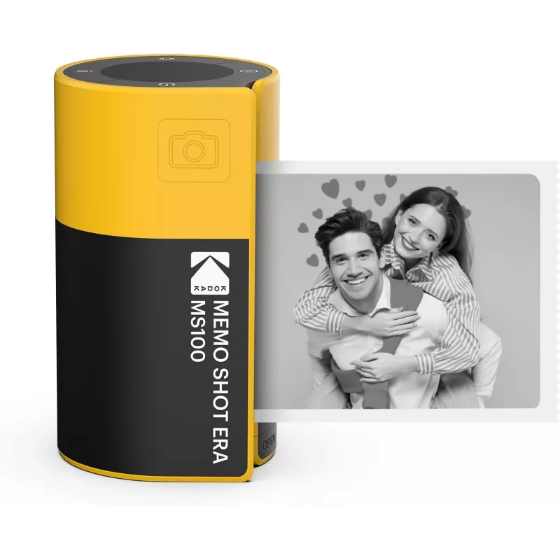 Kodak Memo Shot Era MS100 instantný fotoaparát a tlačiareň štítkov, žltý