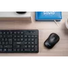 Savio MB-03 bezdrôtová optická myš, USB prijímač 2,4 GHz, 1000 DPI, 3 tlačidlá, batéria AA, 99x60x39 mm, 51 g, čierna