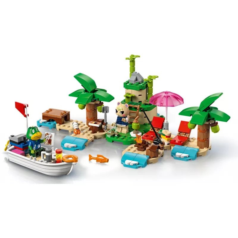 LEGO stavebná hračka 77048 Animal Crossing plavba loďou s kapitánskym ostrovom
