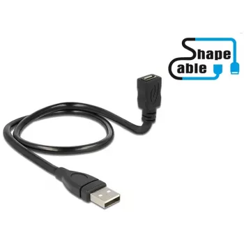 USB kábel DeLOCK 0,5 m USB2.0-A/USB2.0 Micro-B