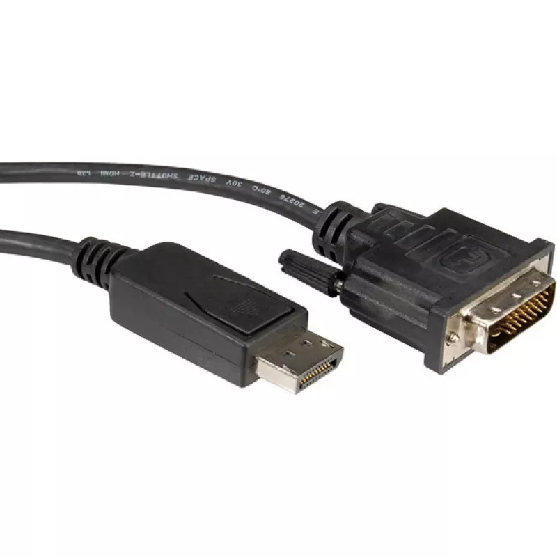 DisplayPort kábel ROLINE DP M - DVI M 5 m