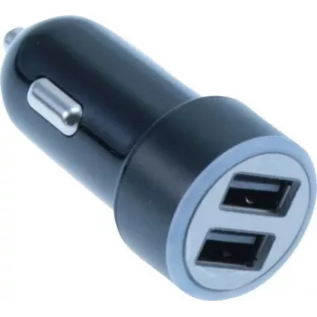 Mobilná nabíjačka MediaRange MRMA103-02 auto zapaľovač 12/24V 2 USB porty