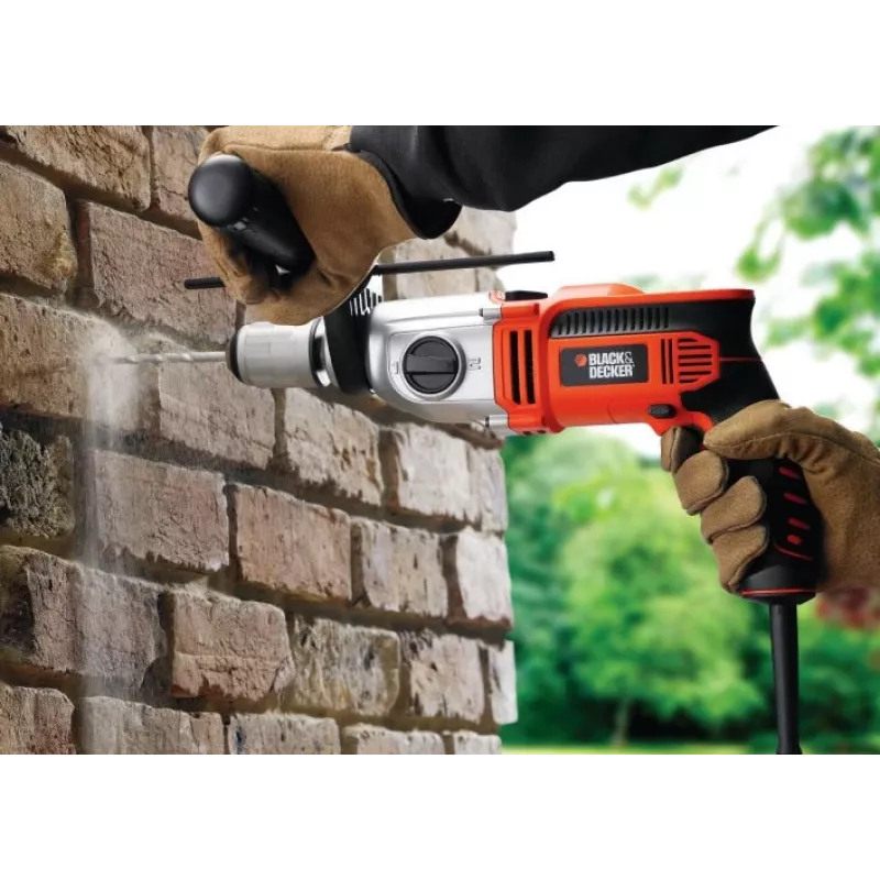 1100W 13mm BLACK+DECKER príklepová vŕtačka