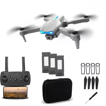 E99 Pro dron | dron + 3 batérie + transportná taška set | 1800 mAh