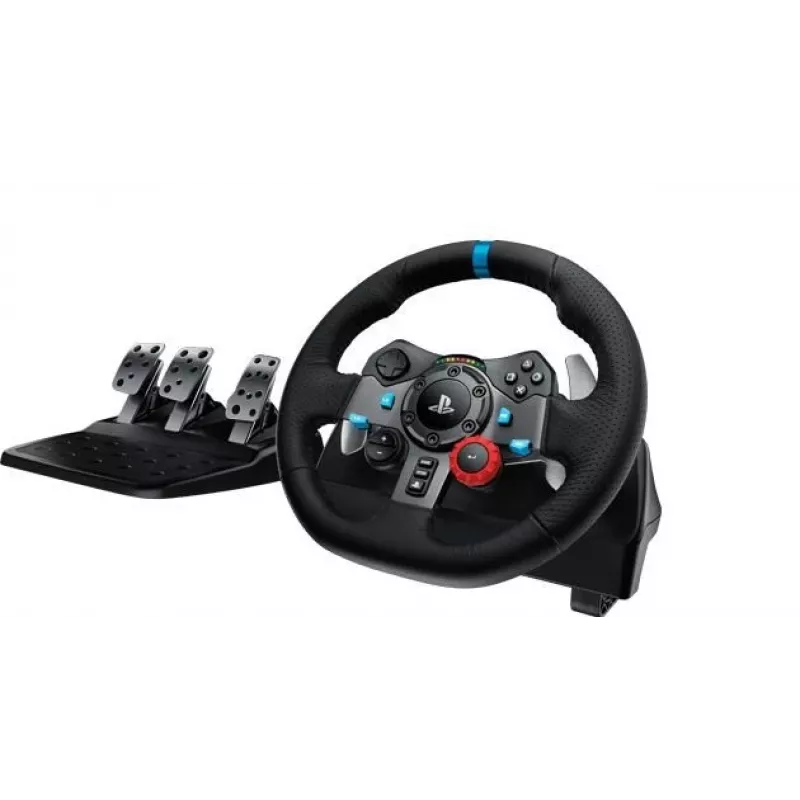 Logitech G G29 volant + pedále PlayStation 3, PlayStation 4 analógový USB 2.0 čierna