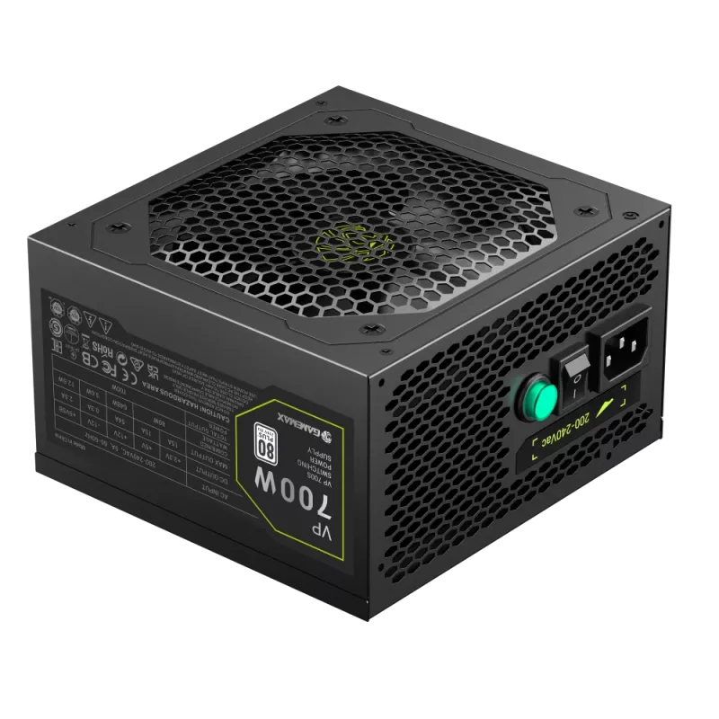 Gamemax napájací zdroj, 80 PLUS, Standard | VP 700S | 700 W