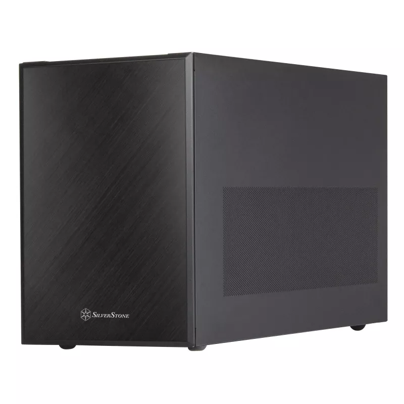 SilverStone SST-SG17B Micro-ATX / Mini-ITX skriňa - čierna