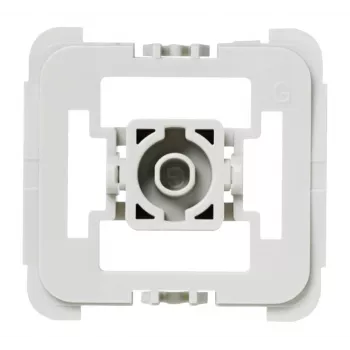 Zapustený stmievač & spínač Homematic IP EQ3-ADA-G55, biela, AC, 54×18×53 mm