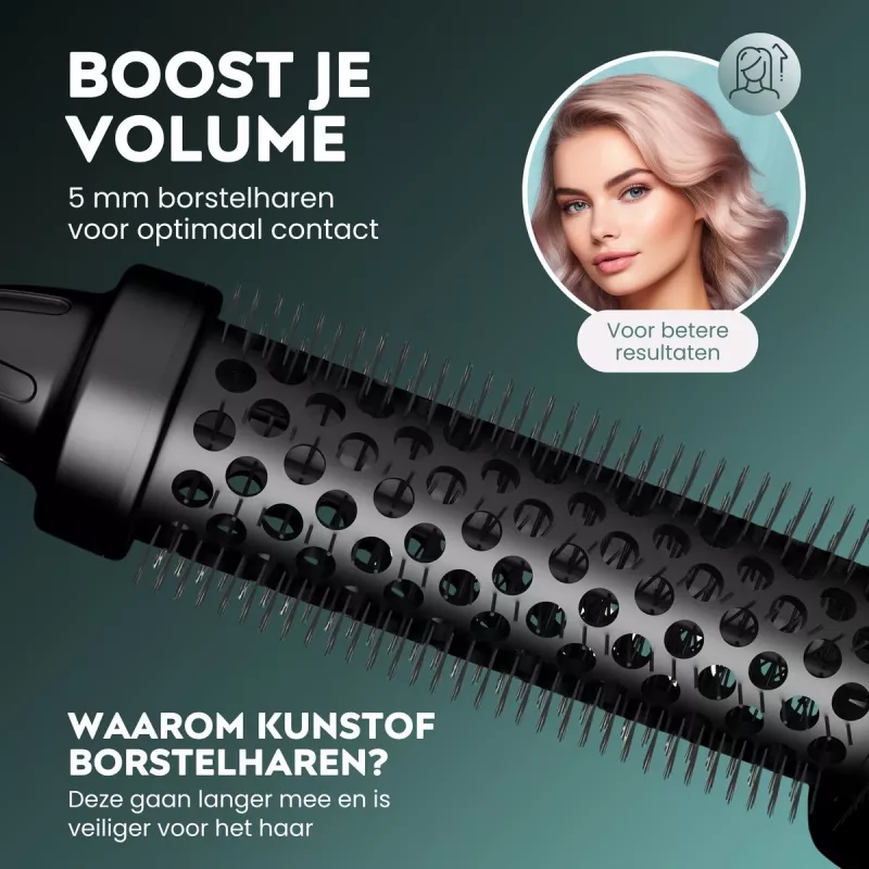 Teplá kefa Revamp BR-1300A-EU Ceramic Ionic 30mm – vyhrievaná stylingová kefa na vlasy
