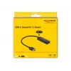 Adaptér HDMI-A konektor samec na DisplayPort konektor samica 4K 60 Hz DeLOCK 63206