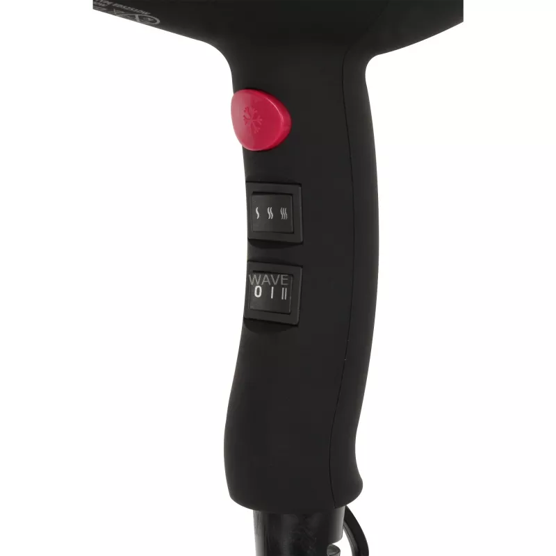 Fén REVLON RVDR5251E 2000 W, ionizačný, 3 stupne teploty, 2 rýchlosti, Cool Shot — čierny/ružový