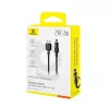 Baseus Gem USB-IP 2,4A rýchlonabíjací kábel 2 m čierny