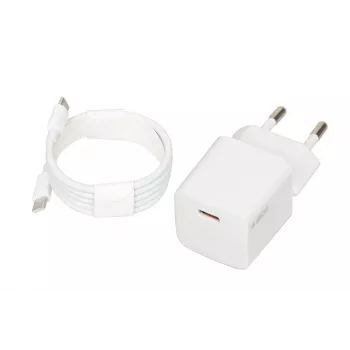 I-BOX C-38 PD30W nástenná nabíjačka, biela