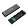 Qoltec 50312 puzdro na M.2 NVMe SSD, USB Type-C, čierne