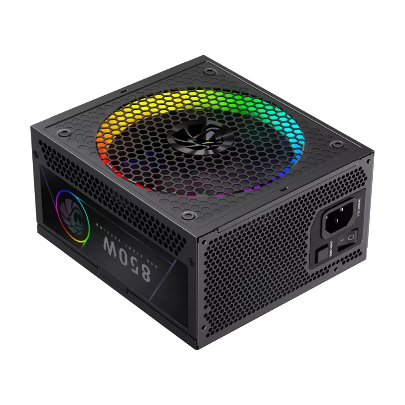 Gamemax napájací zdroj, 80 PLUS, Gold | RGB 850G | 850 W