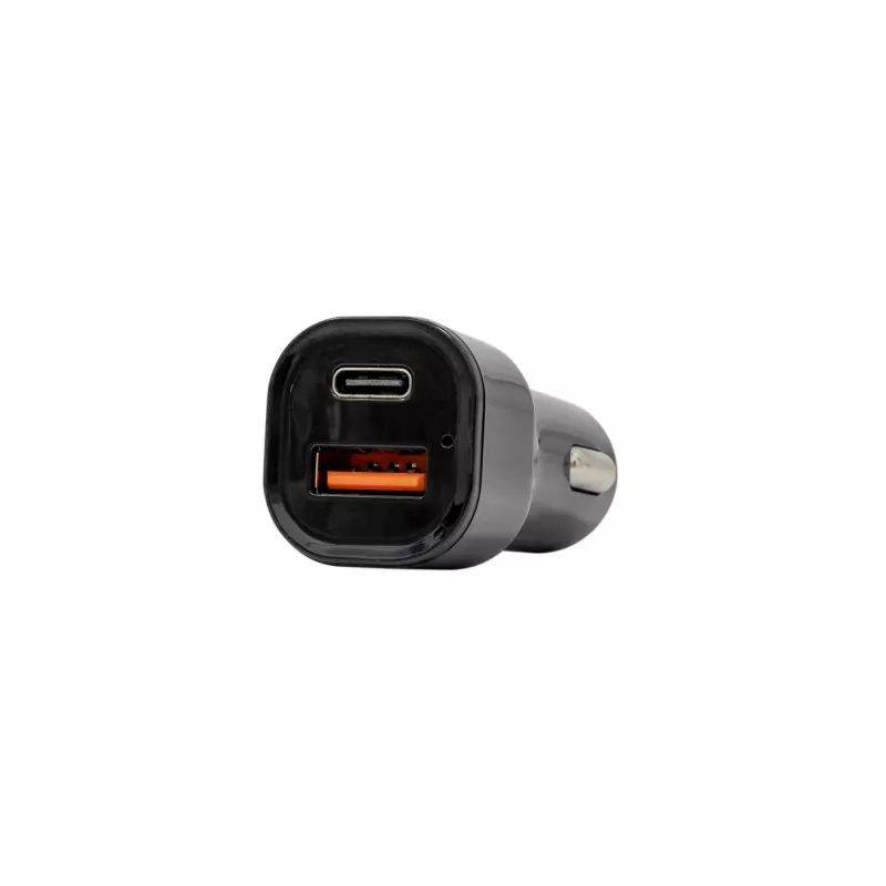 Auto nabíjačka SBOX CC-038 38W čierna — duálny USB napájací zdroj pre vozidlá