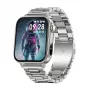 Smartwatch Colmi P80 Steel strieborná s Bluetooth a meračom tepu