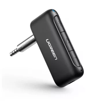 Ugreen CM276 Bluetooth-5.0 audio prijímač AUX klinkový adaptér čierny