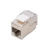 Keystone modul Digitus CAT 6A RJ-45 chránený strieborný 1 ks
