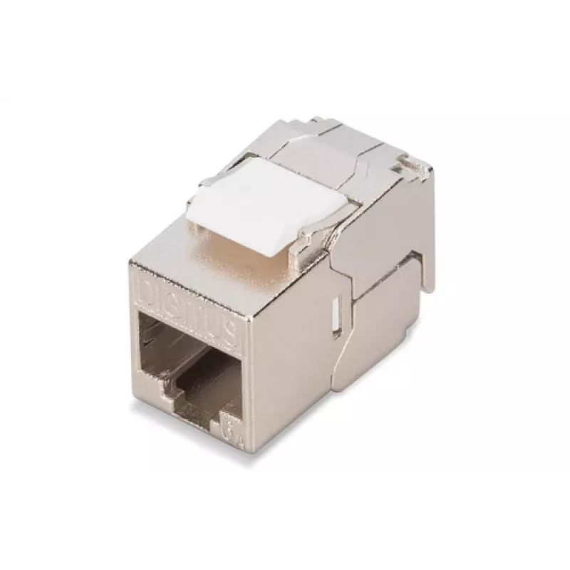 Keystone modul Digitus CAT 6A RJ-45 chránený strieborný 1 ks