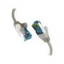 EFB-Elektronik RJ45 patch kábel s Cat.7 surovým káblom sivý 2m S/FTP PIMF sieťový kábel LAN DSL