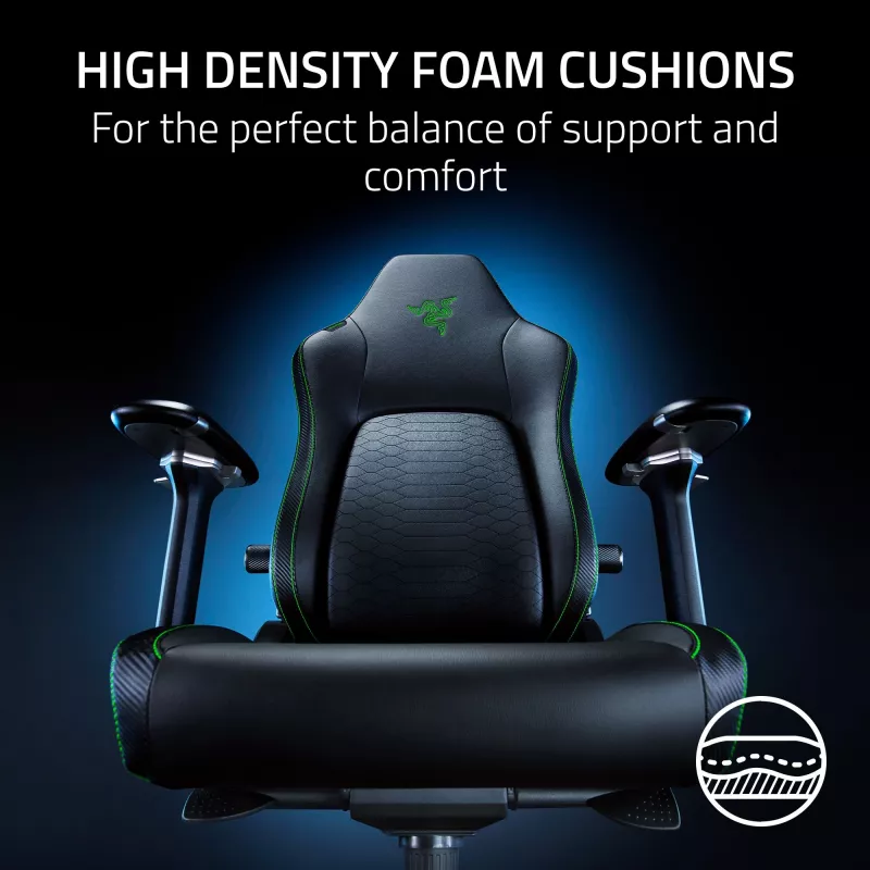Gamingová stolička Razer Iskur V2 čalúnené sedadlo čierna