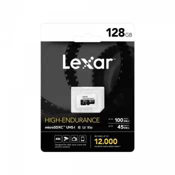 microSD High Endurance karta 128GB C10 A1 U1 V30 100/45MB/s