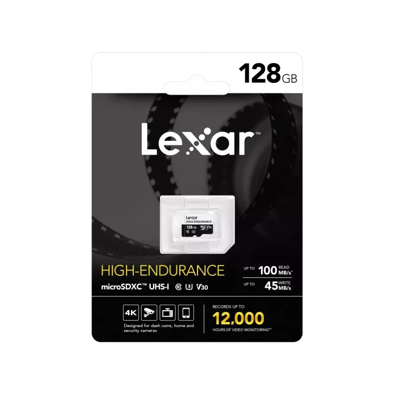 microSD High Endurance karta 128GB C10 A1 U1 V30 100/45MB/s