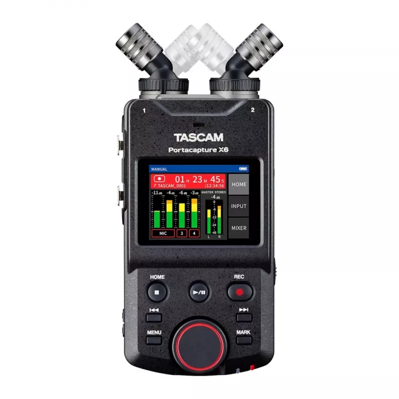 Tascam Portacapture X6 - prenosný vysokorozlišovací viacstopový rekordér