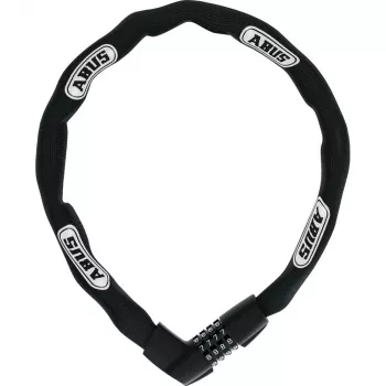Reťazová zámka ABUS 48566 čierna biela 850 mm kalená oceľ