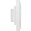 Vypínač svetla Homematic IP HMIP-WRCR otočný biely 55x55x27 mm