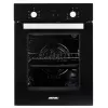 Vstavaná rúra MPM MPM-45-BO-20, rúra s grilom, 45 cm, 1900 W, teplovzdušná, 7 automatických programov, čierna