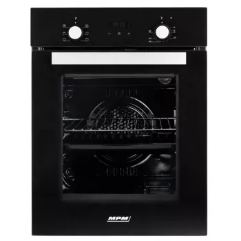 Vstavaná rúra MPM MPM-45-BO-20, rúra s grilom, 45 cm, 1900 W, teplovzdušná, 7 automatických programov, čierna