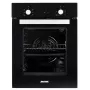 Vstavaná rúra MPM MPM-45-BO-20, rúra s grilom, 45 cm, 1900 W, teplovzdušná, 7 automatických programov, čierna