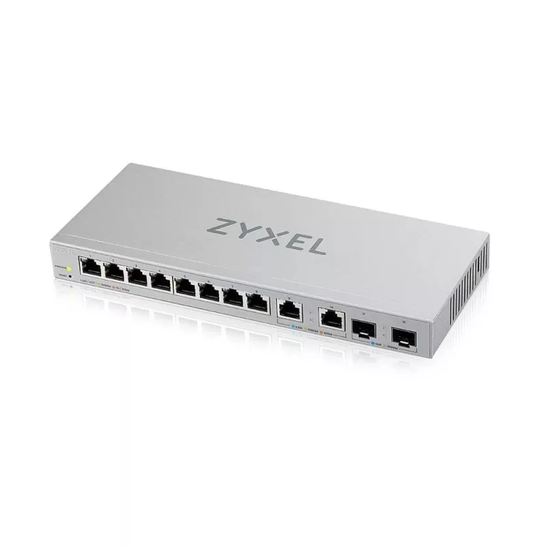 Zyxel XGS1210-12-ZZ0102F sieťový switch Managed Gigabit Ethernet (10/100/1000) sivý
