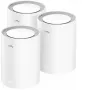 Cudy M3000 balenie 3 ks Mesh Wi-Fi systém dvojpásmový (2,4 GHz / 5 GHz) Wi-Fi 6 (802.11ax) sivá, biela 1 interná