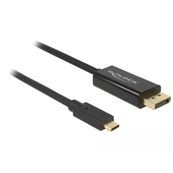 Video kábel adaptér USB Type-C DisplayPort DeLOCK 85255