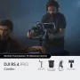 Stabilizátor ručnej kamery DJI RS 4 Pro čierny karbón 360°-otáčanie