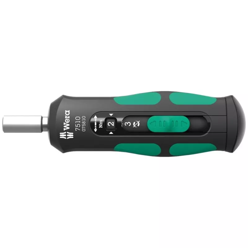 Wera 7510 Kraftform Safe-Torque Speed momentový skrutkovač, 1-3 Nm, 1/4″