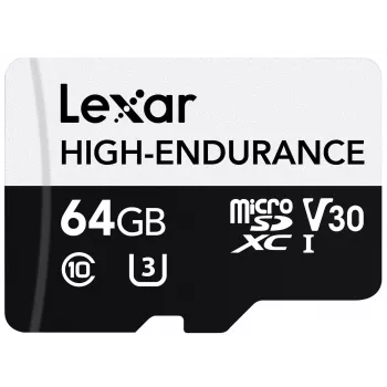 microSD High Endurance karta 64 GB C10 A1 U1 V30 100/35 MB/s
