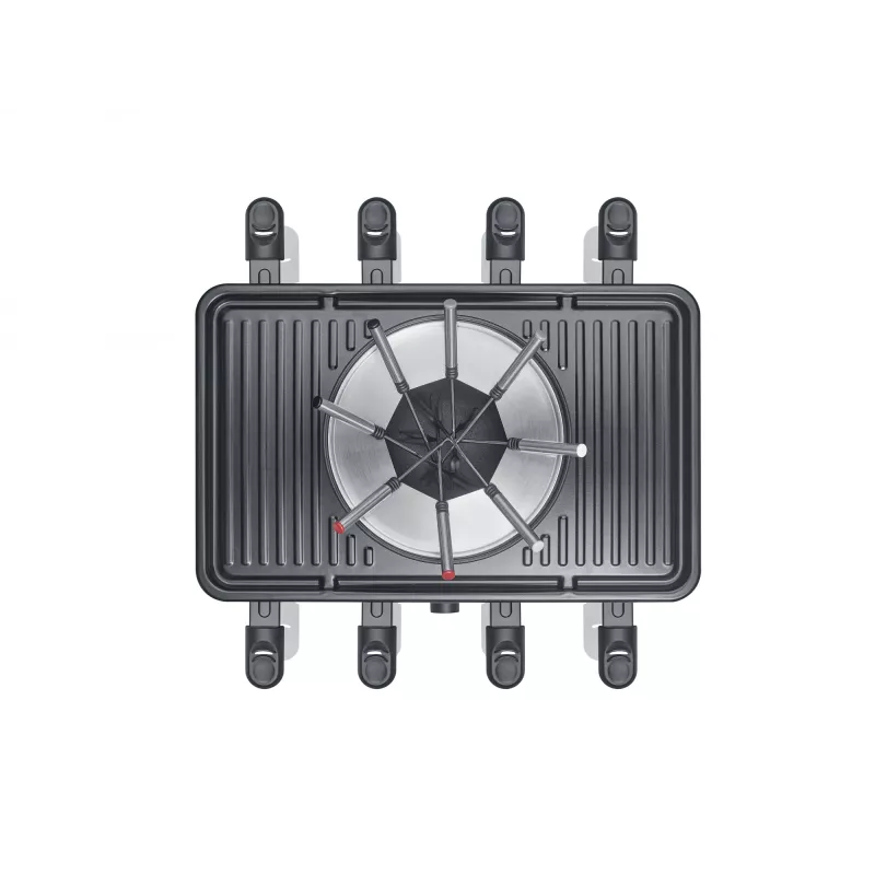 Raclette gril Severin RG 2347 8 osôb 1400 W čierny