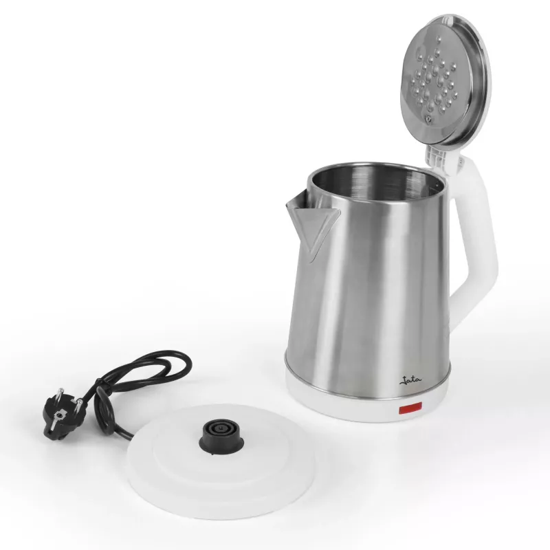 Jata JEHA1723 rýchlovarná kanvica, 2 l, 1500 W, nehrdzavejúca oceľ, biela