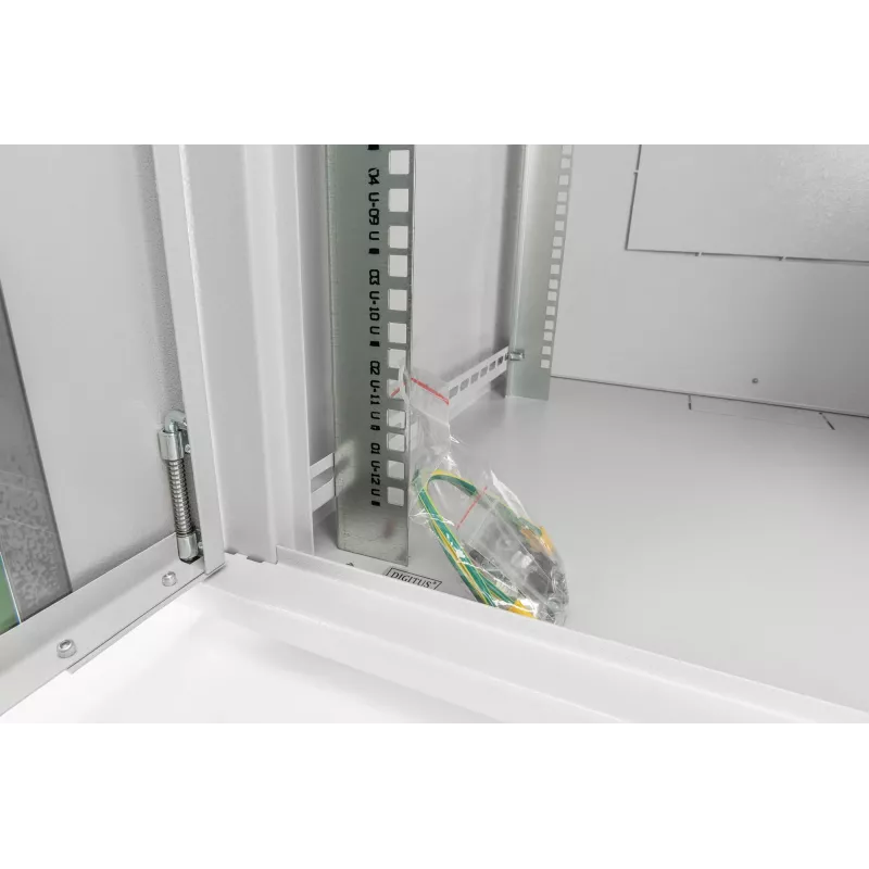 DIGITUS Professional Dynamic Basic Series DN-19 16U-6/6-EC - skriňa - vhodná na nástennú montáž - sivá, RAL 7035 - 16U - 48,3 cm (19)